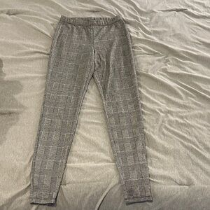 Forever 21 Black and White Checkered Pants
